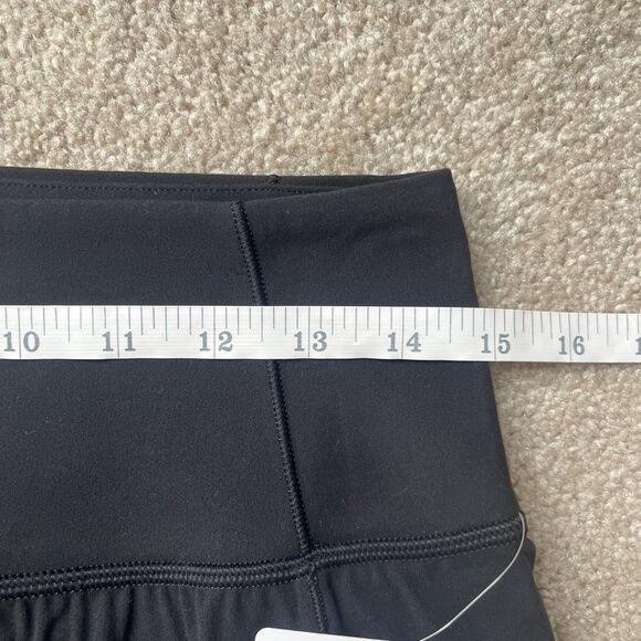 Athleta Skort Womens Medium Salutation Stash 14.5" Black Pickleball Tennis - Picture 3 of 6